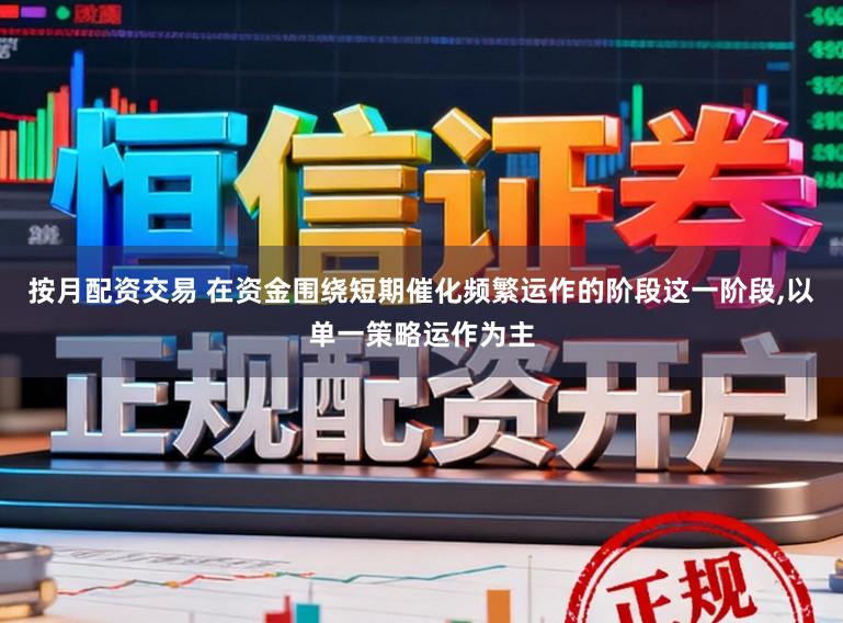 按月配资交易 在资金围绕短期催化频繁运作的阶段这一阶段,以单一策略运作为主